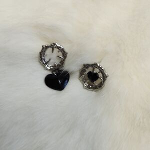 Heart Mismatched Earrings